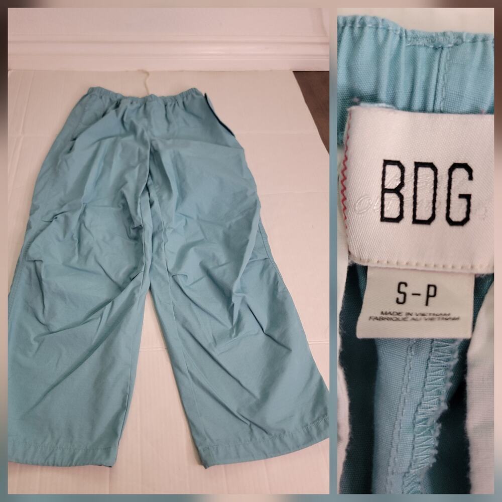 BDG Relax Pants Women’s Sz S Straight Leg Adjustable Jogger Streetwear 90's Y2K